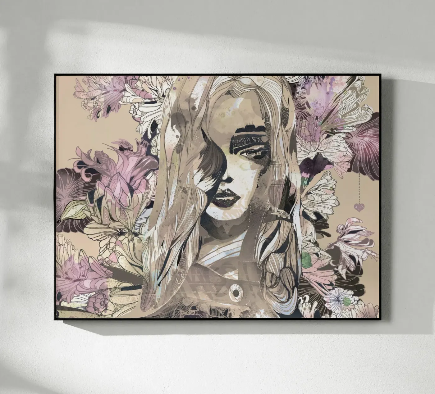 botanic acrylic glass by k i m