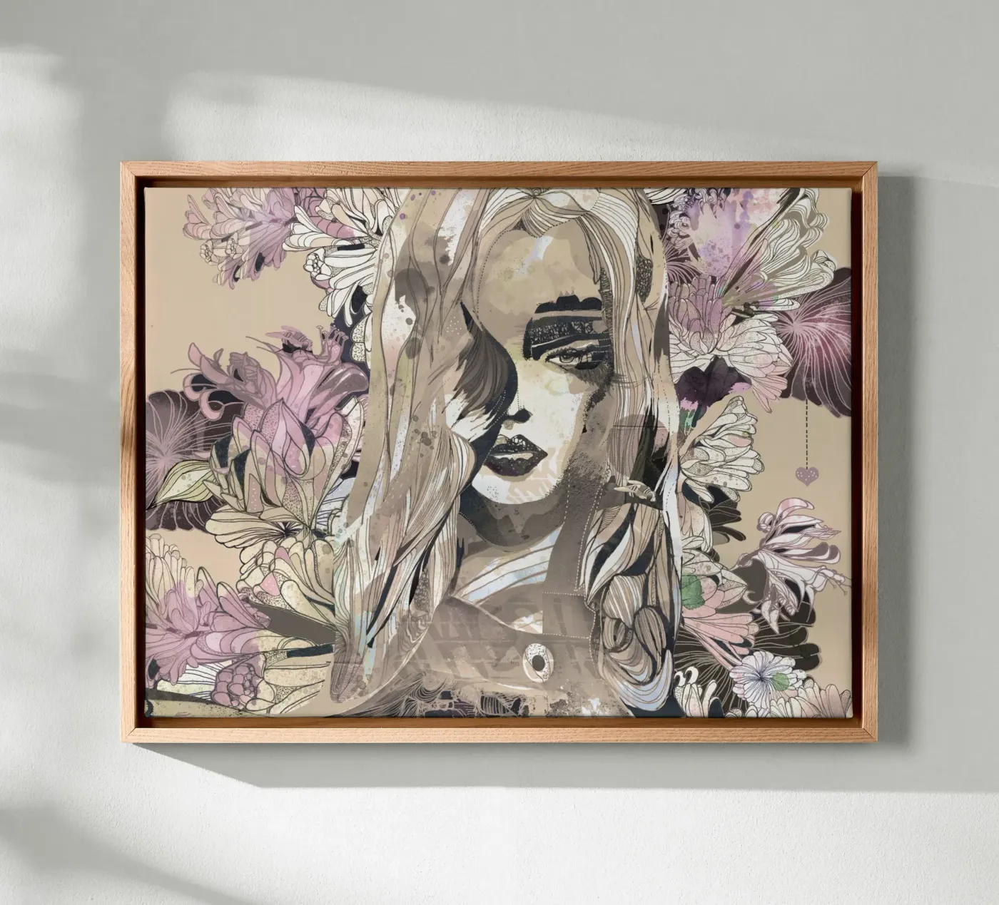 botanic canvas by k i m