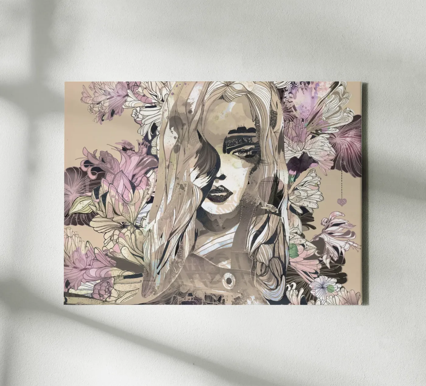 botanisch canvas van k i m