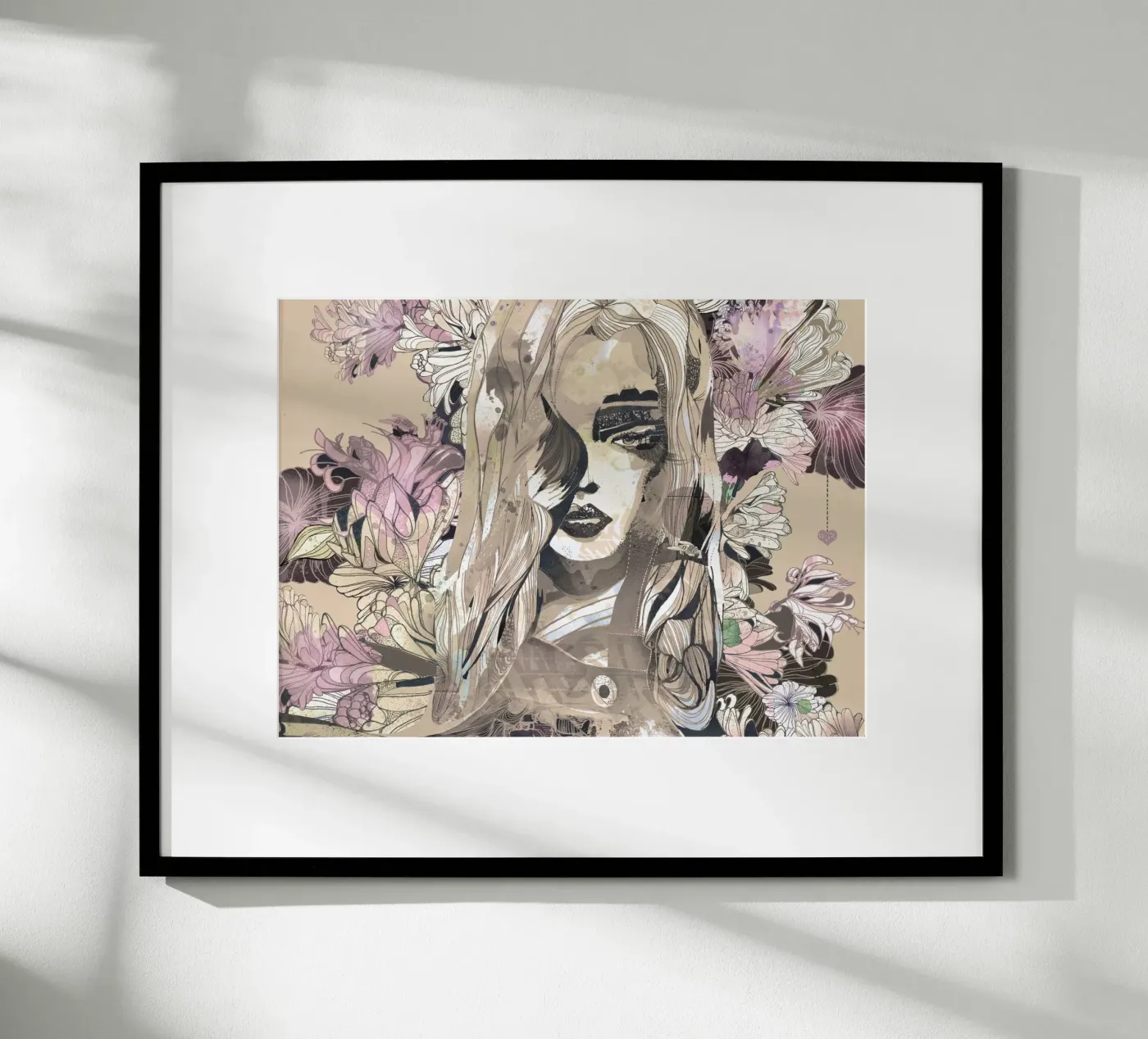 botanic poster by k i m