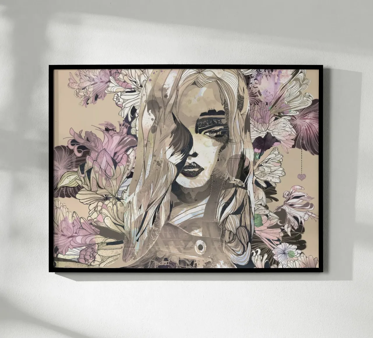 botanisch poster van k i m