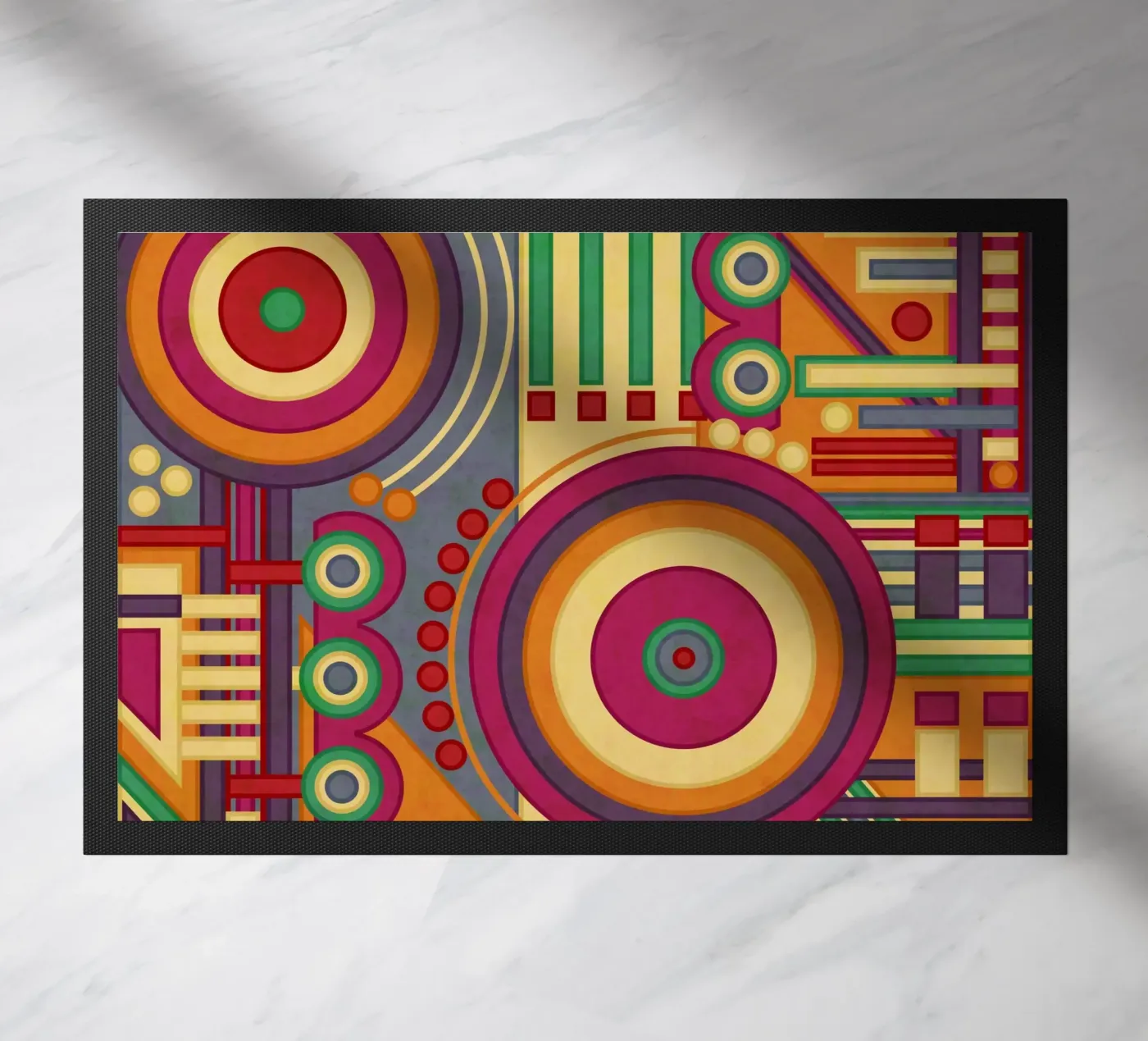 Process doormat by shellybremmer