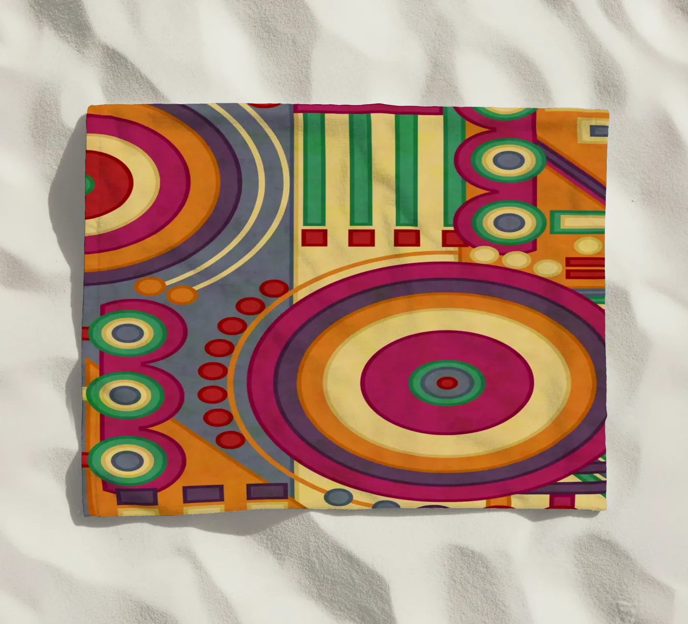 Process beach towel by shellybremmer