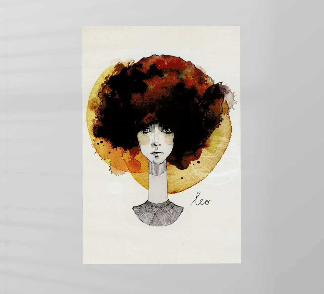 Löwe pellicola backlit da Ekaterina Koroleva