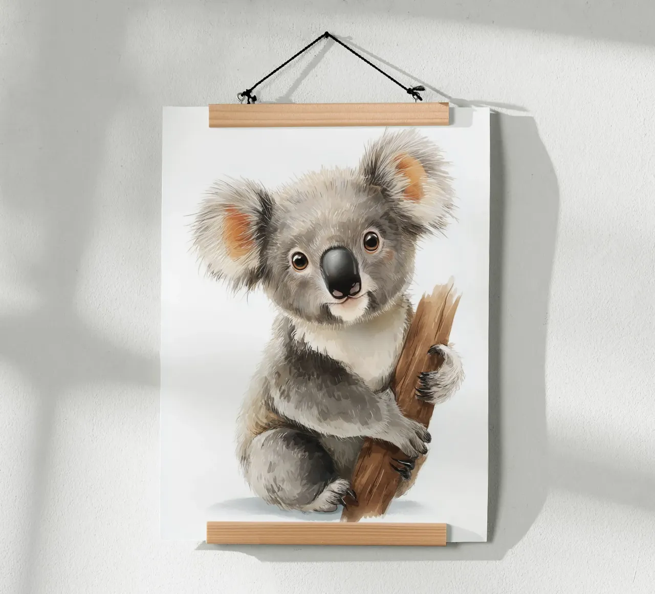 Poster di un simpatico koala carta hahnemühle da Kid’s Dream