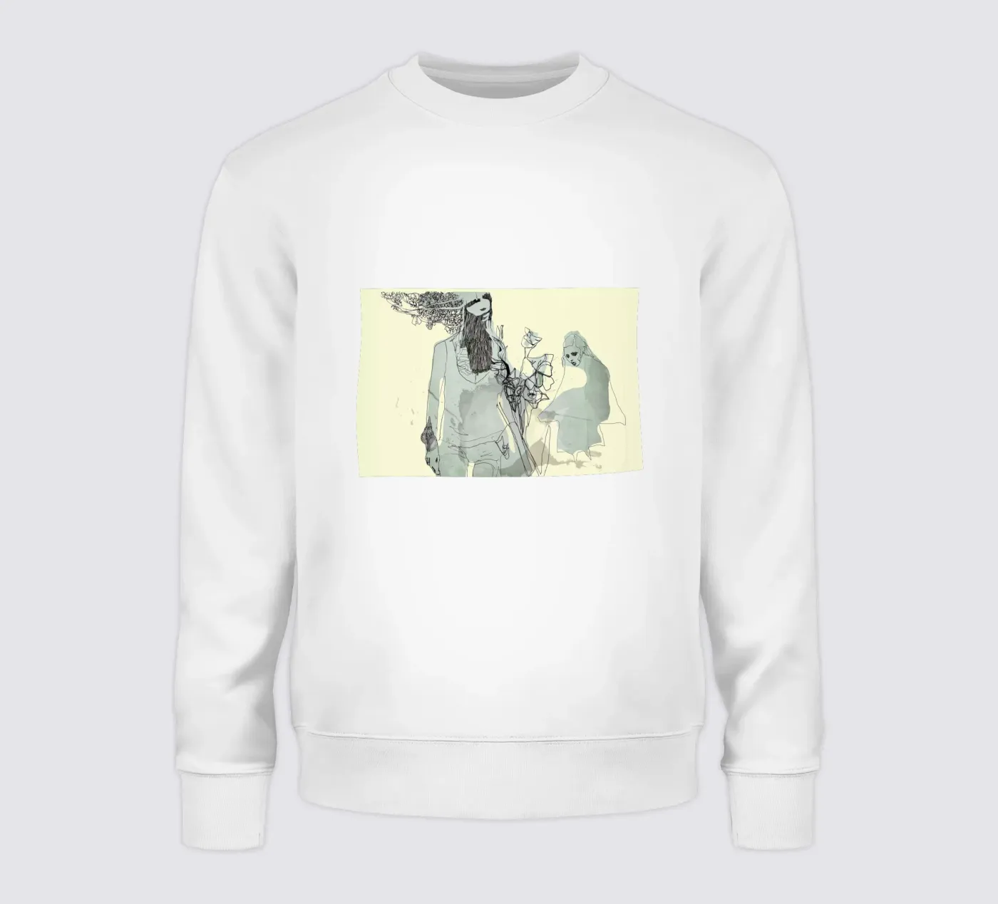 moda sweatshirt van k i m