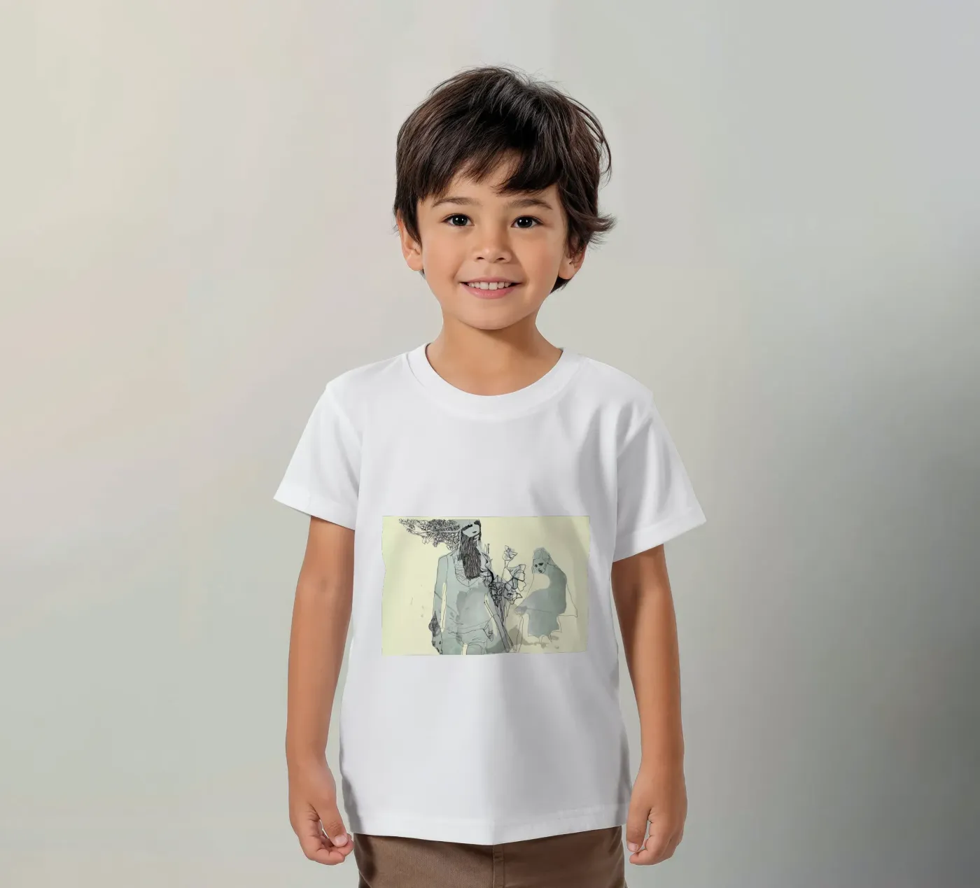 moda kinder t-shirt van k i m