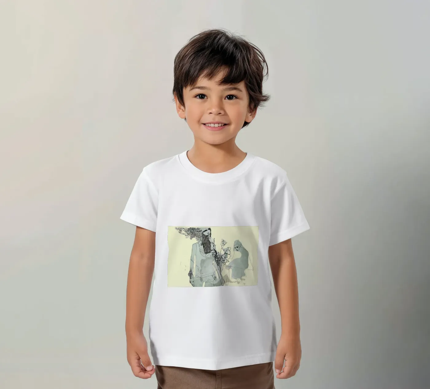 moda kinder t-shirt van k i m