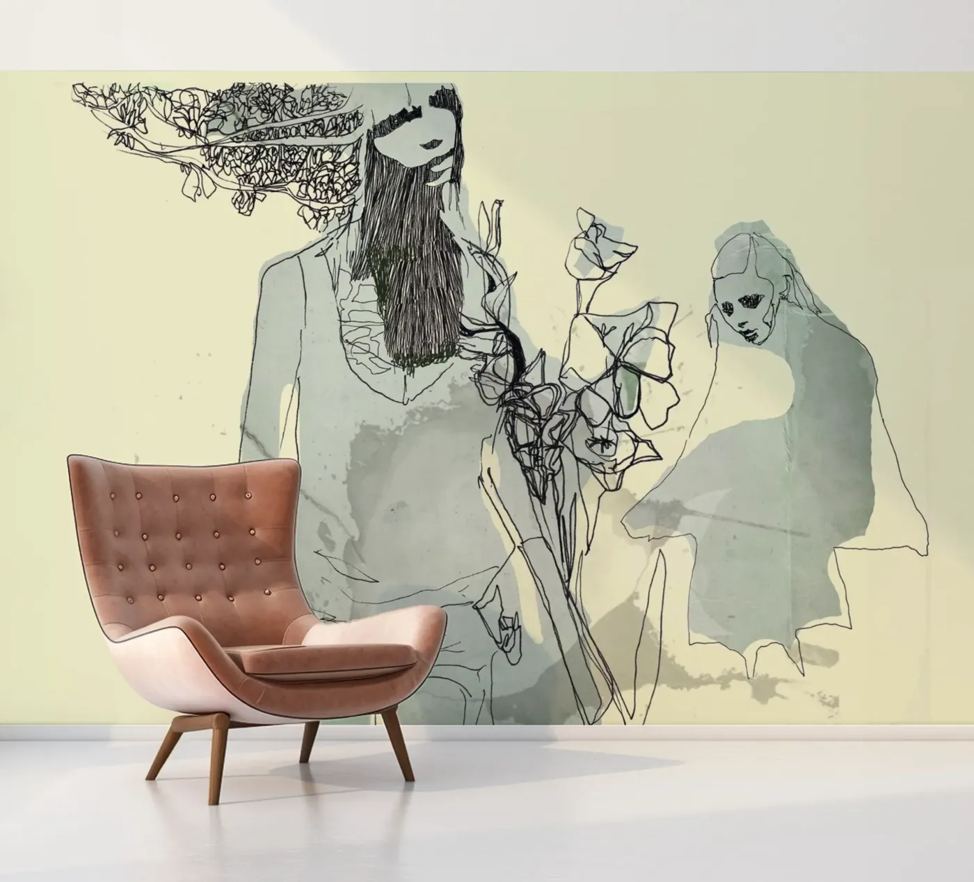 moda papier peint photo de k i m