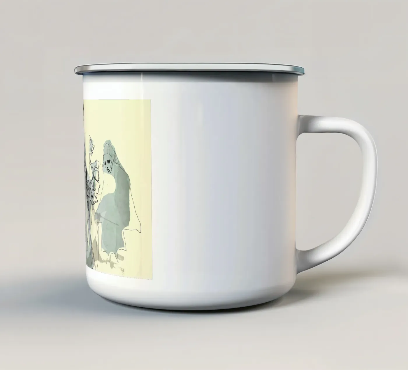 moda enamel mug by k i m