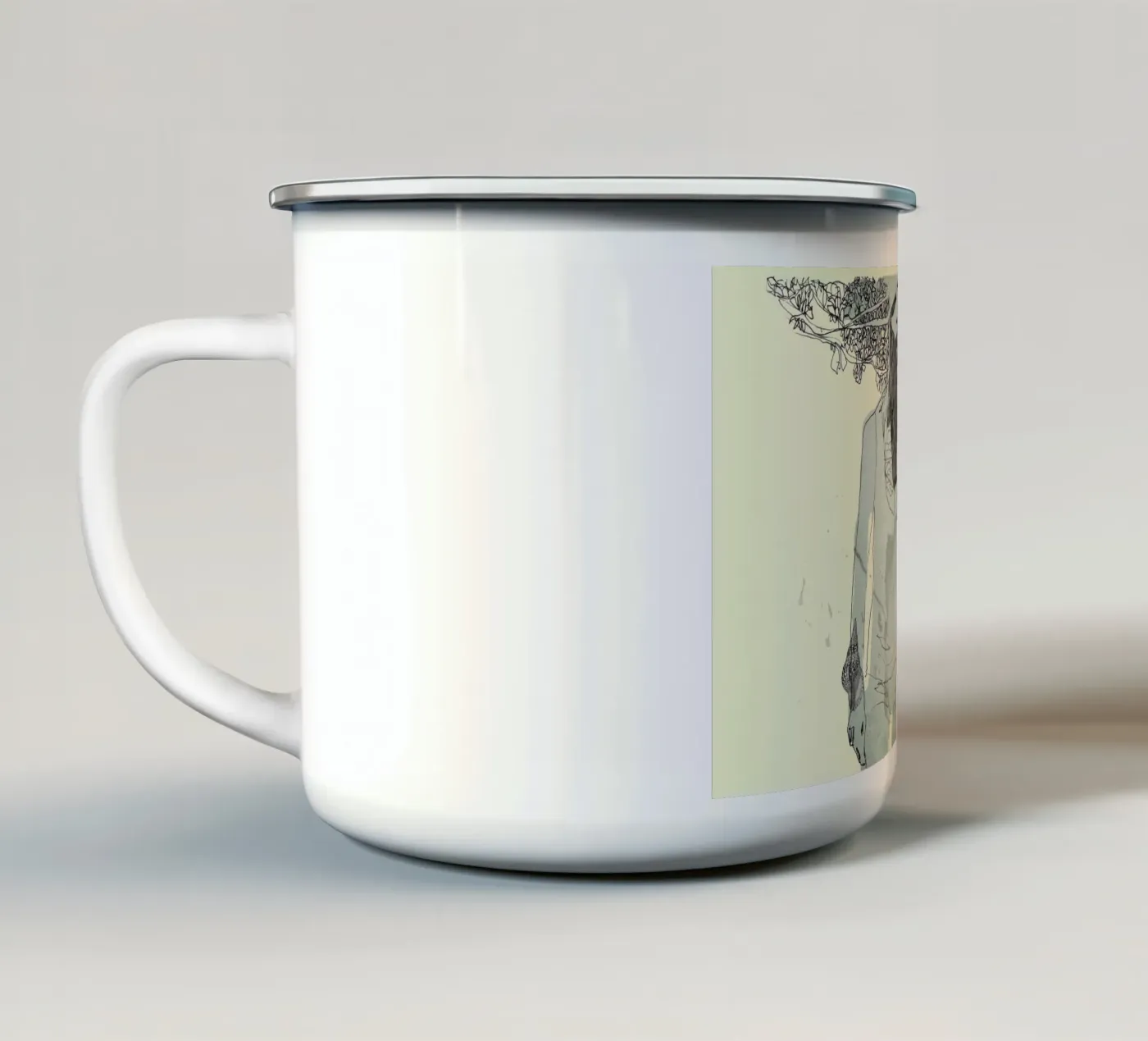 moda enamel mug by k i m