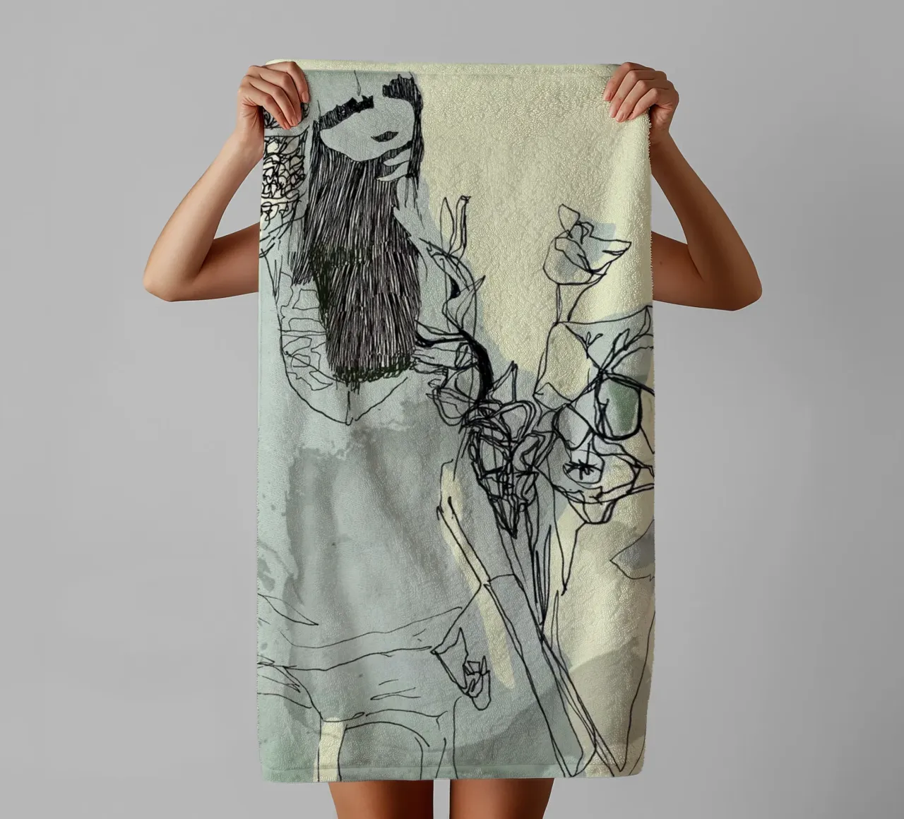 moda towel by k i m