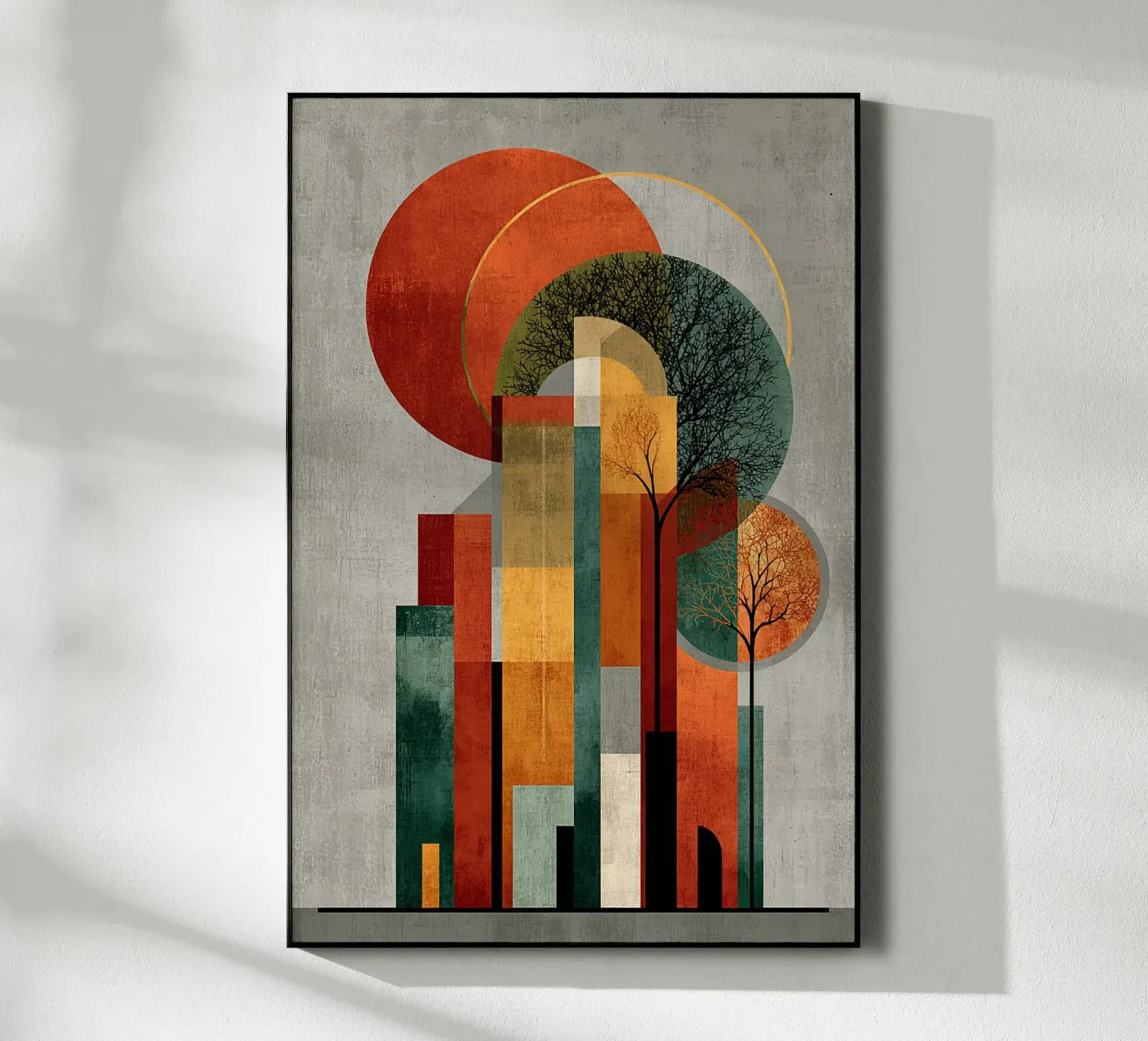 Autumn Geometry Rising plexiglass da Geometrica