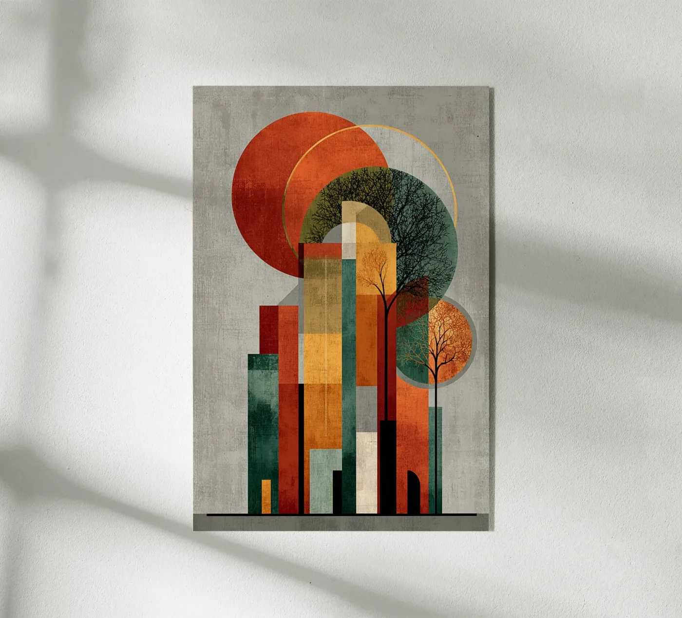 Autumn Geometry Rising plexiglass da Geometrica