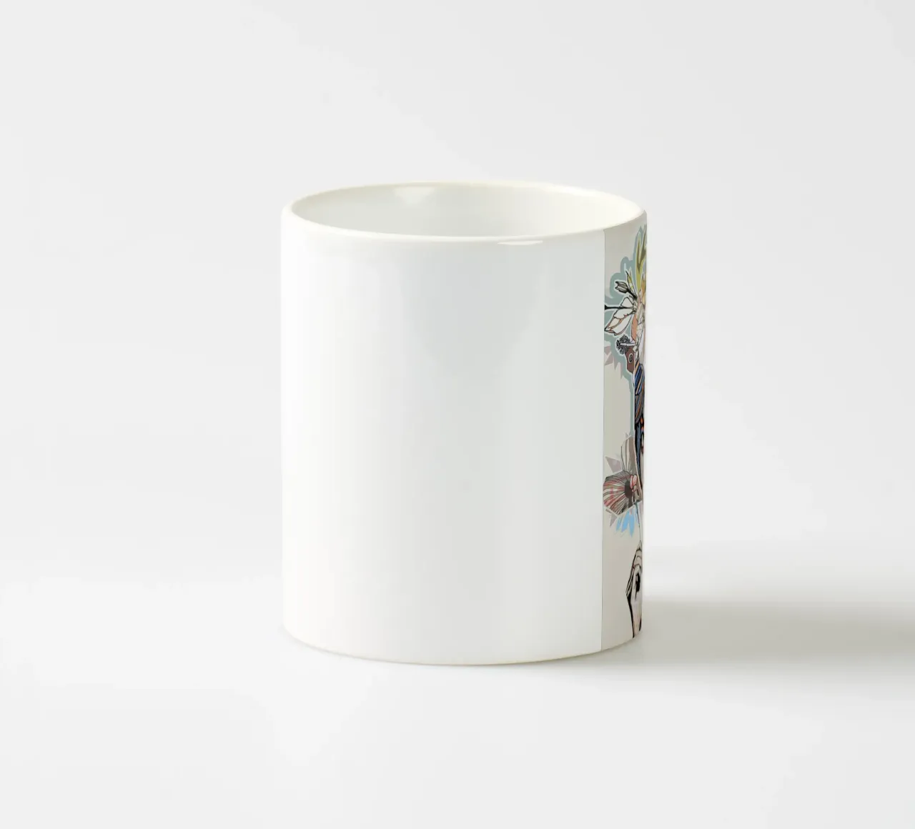 f o x ceramic mug by k i m