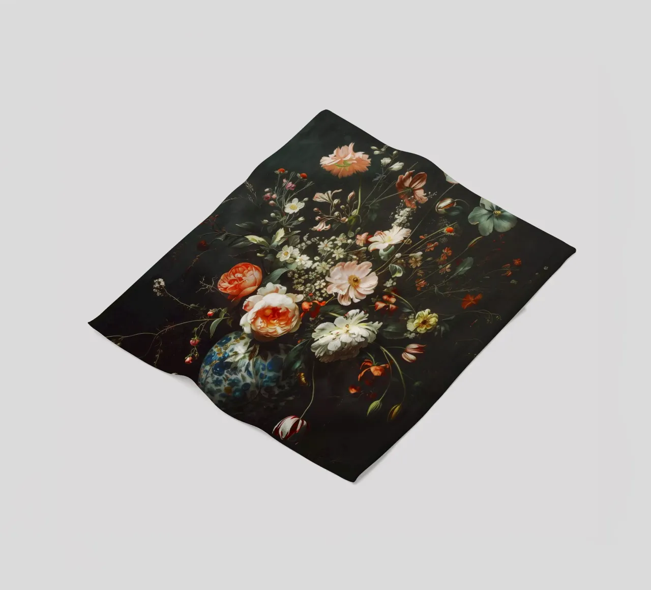 Nostalgic Bouquet coperta in pile da treechild