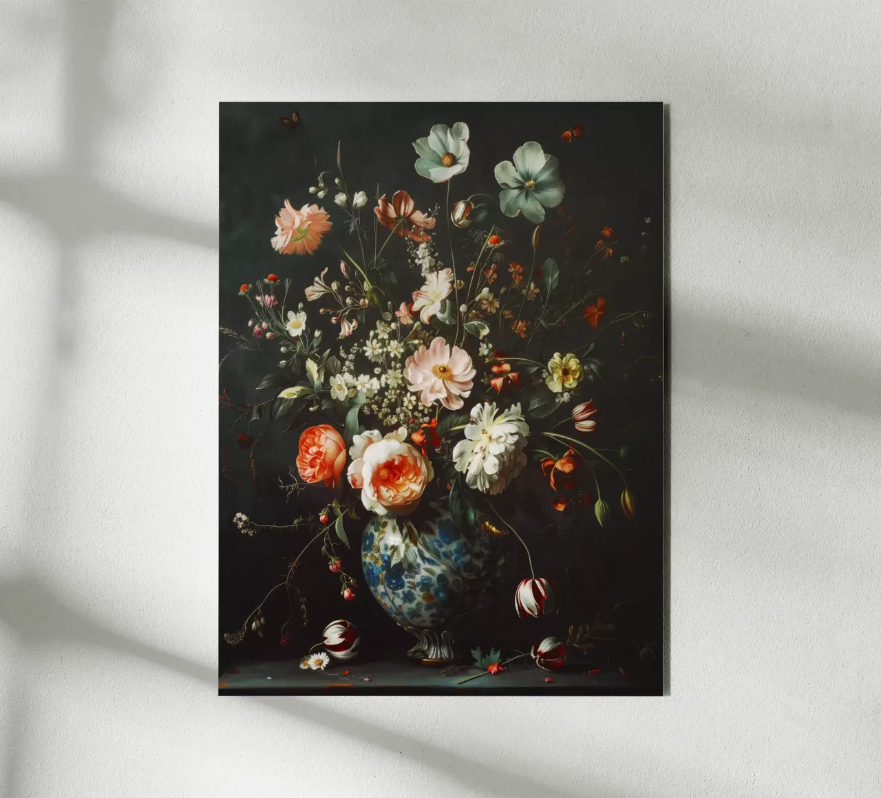 Nostalgic Bouquet alluminio dibond da treechild