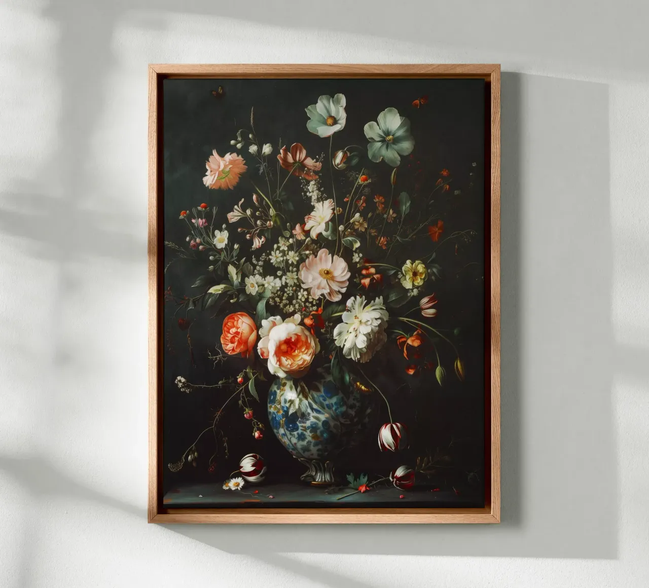 Nostalgic Bouquet canvas by treechild