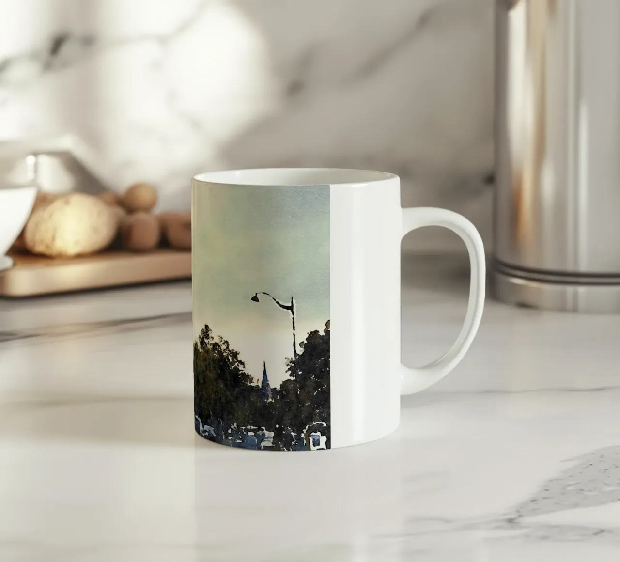 Parigi tazza in ceramica da Massimo Frascogna