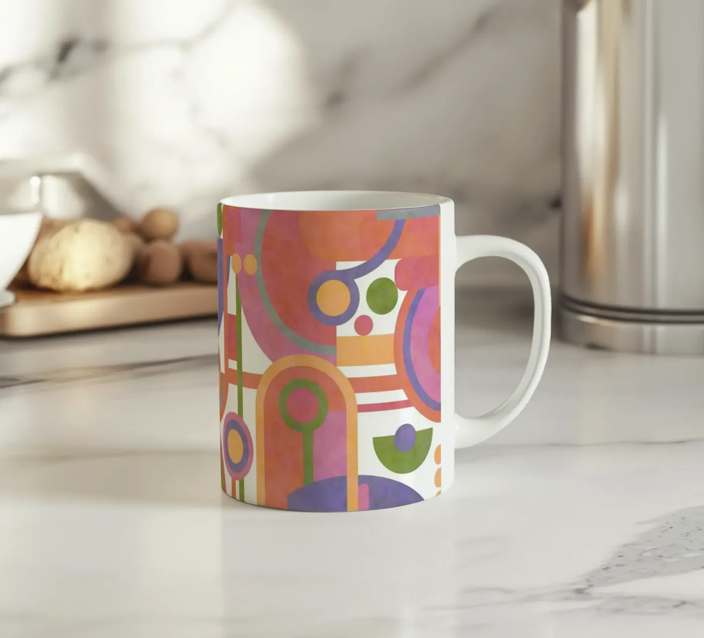 Amusement ceramic mug by shellybremmer