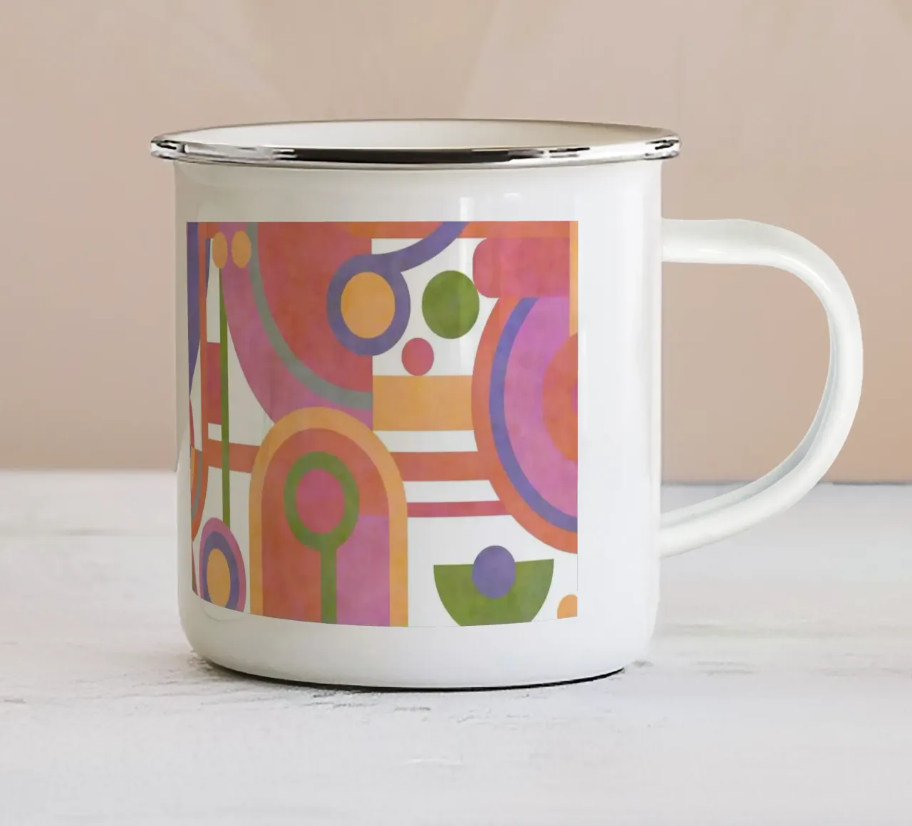Amusement tazza in smalto da shellybremmer