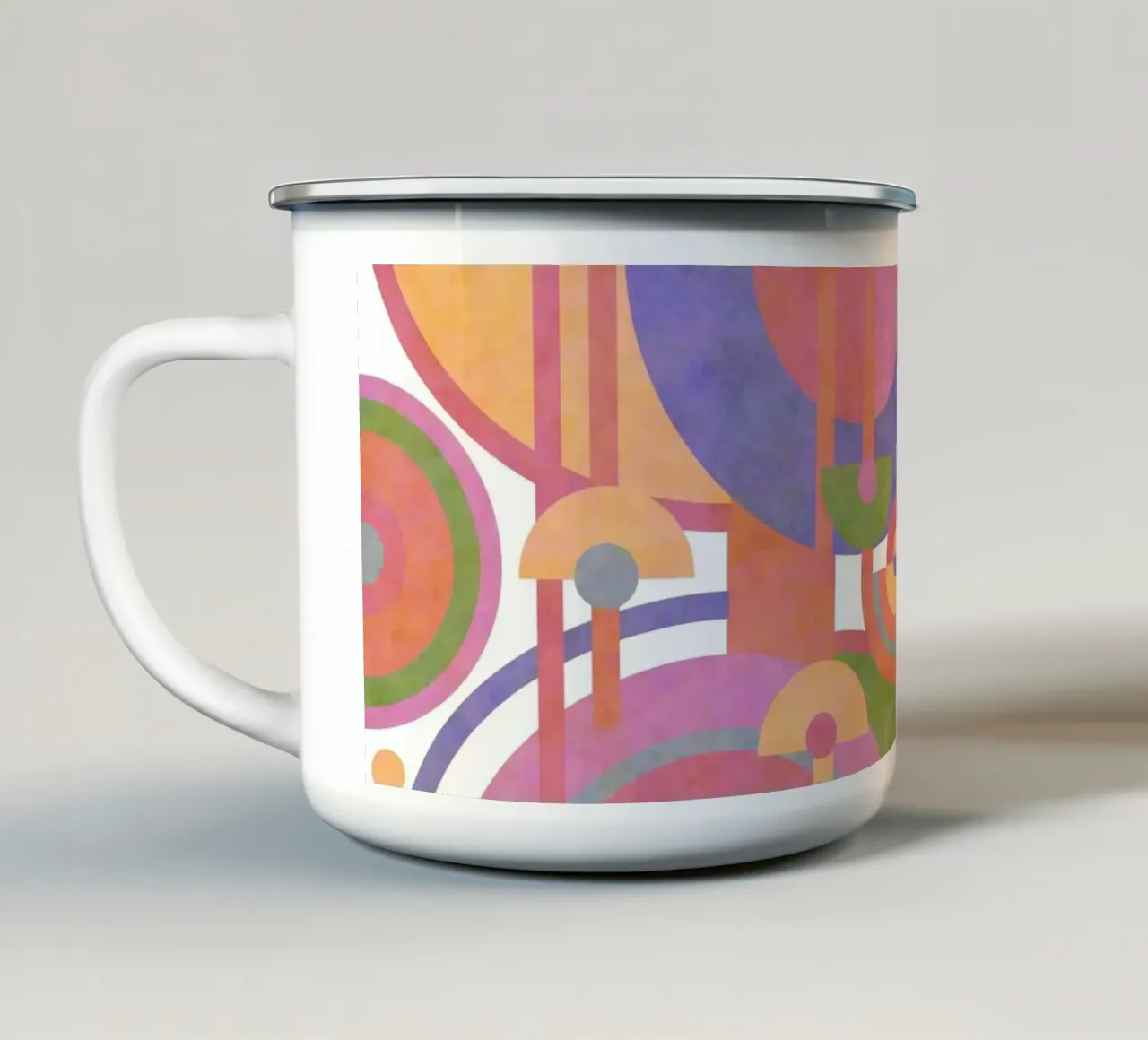 Amusement tazza in smalto da shellybremmer