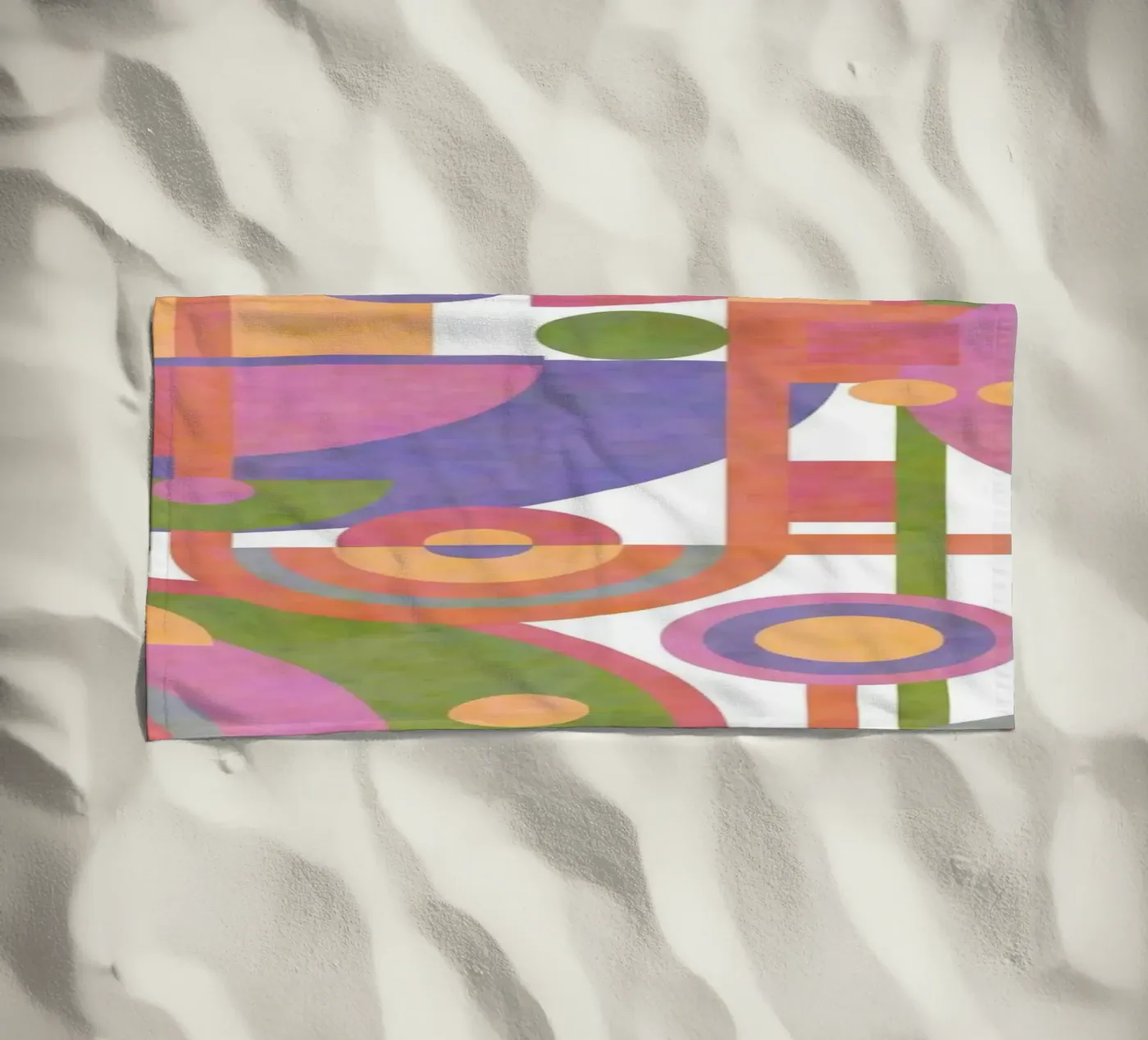 Amusement beach towel by shellybremmer