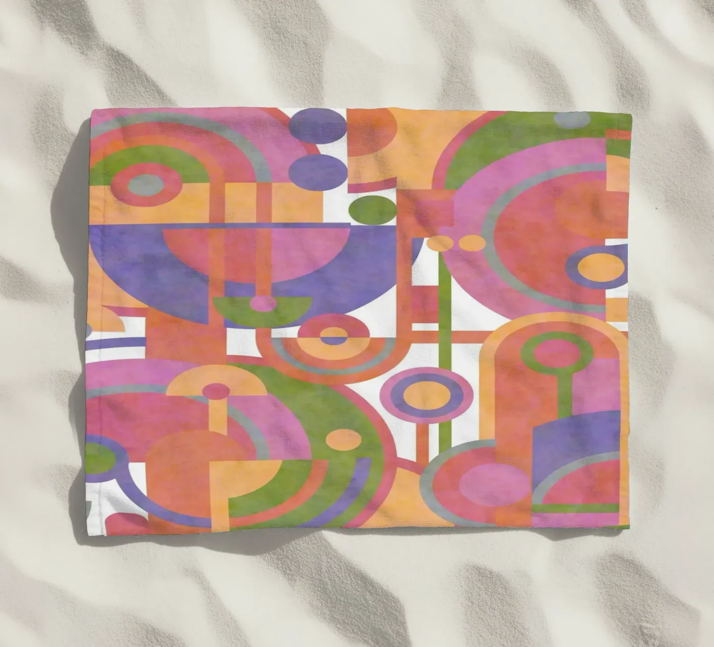 Amusement beach towel by shellybremmer