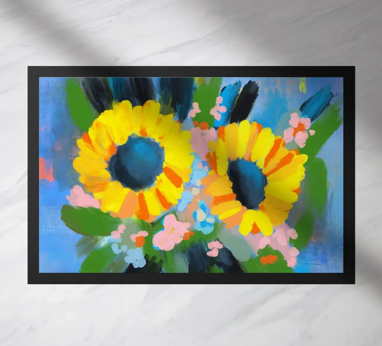 Sonnenblumen in Vase zerbino da Petra Lang