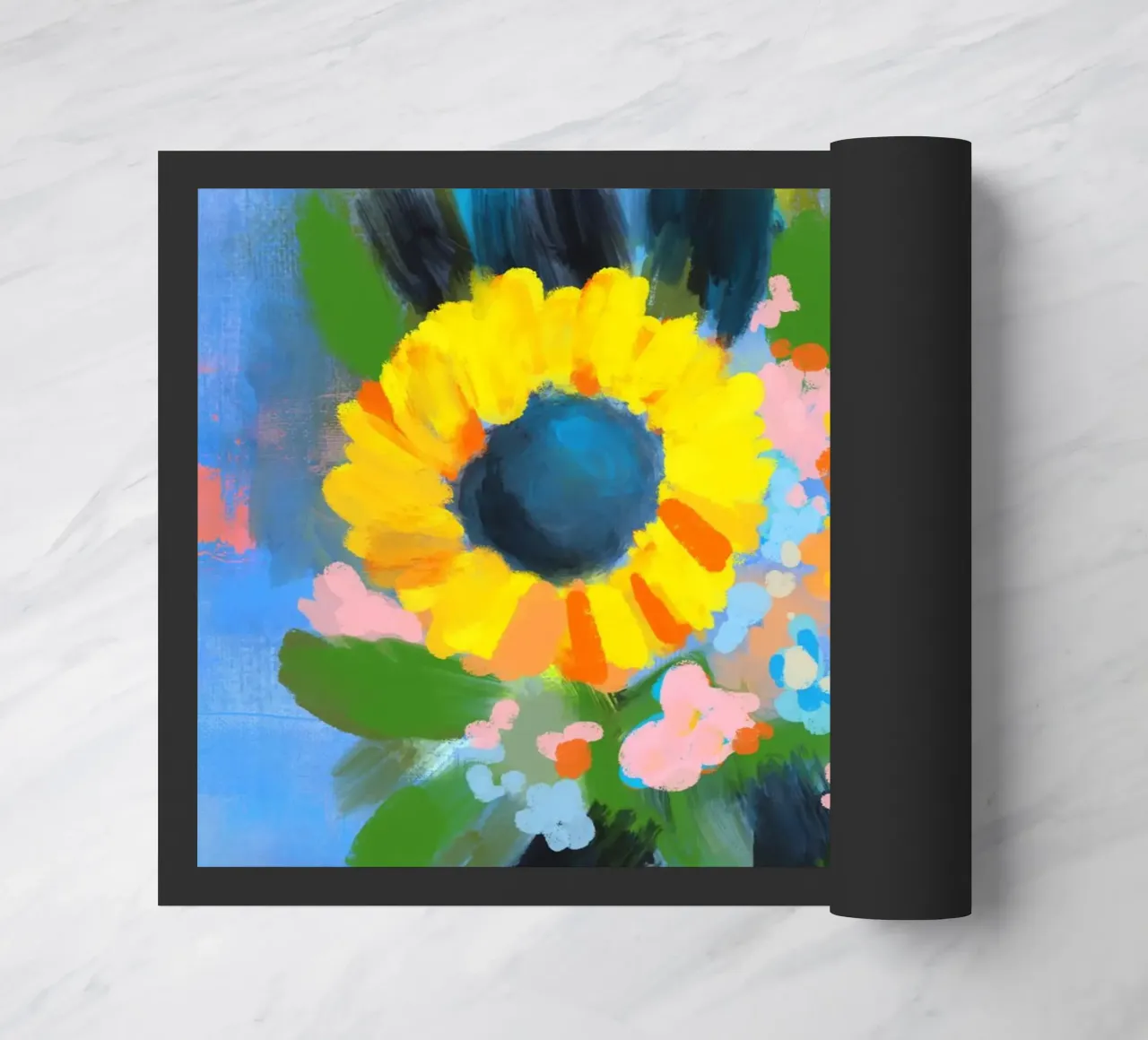 Sonnenblumen in Vase zerbino da Petra Lang
