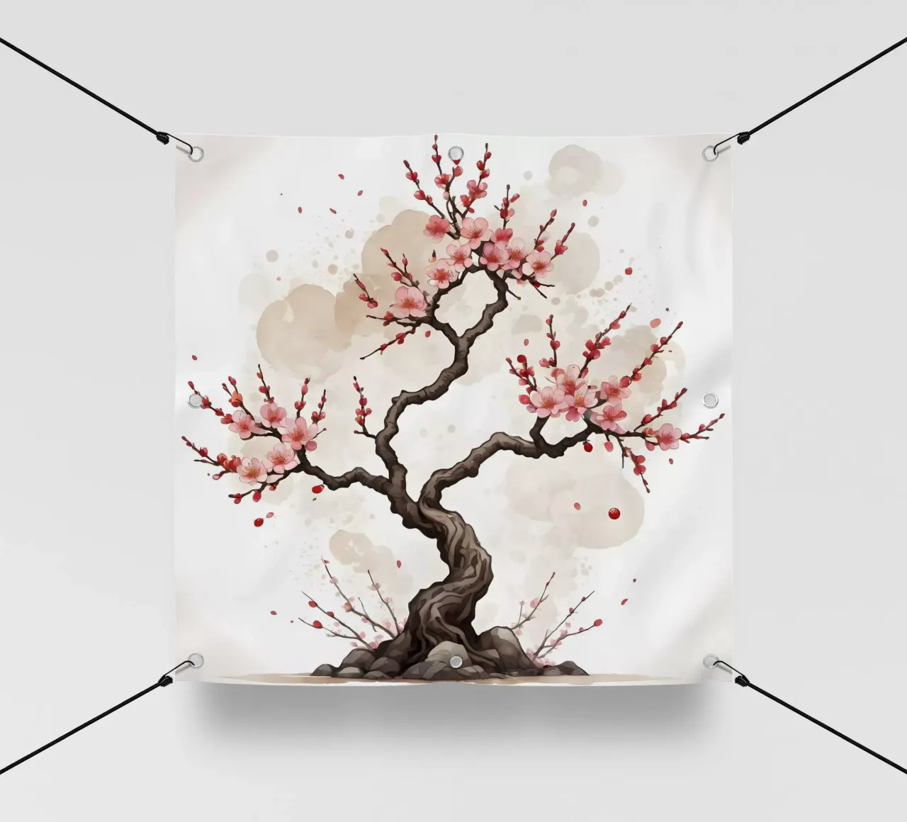 Eleganza in fiore telo in pvc da Artistic-shop