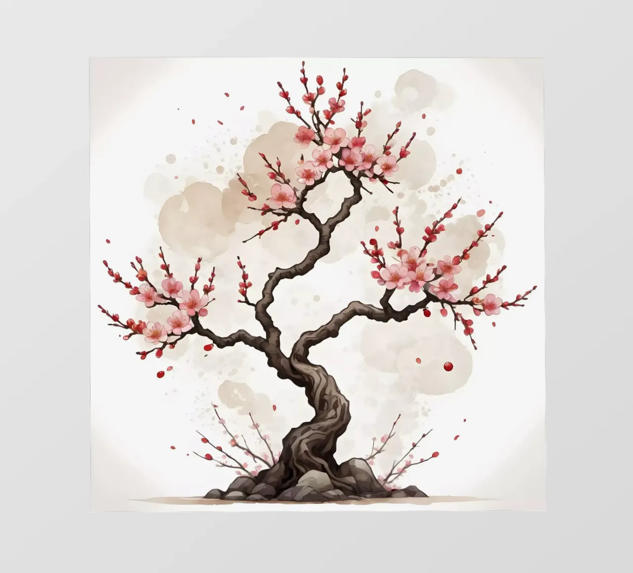 Eleganza in fiore telo in pvc da Artistic-shop