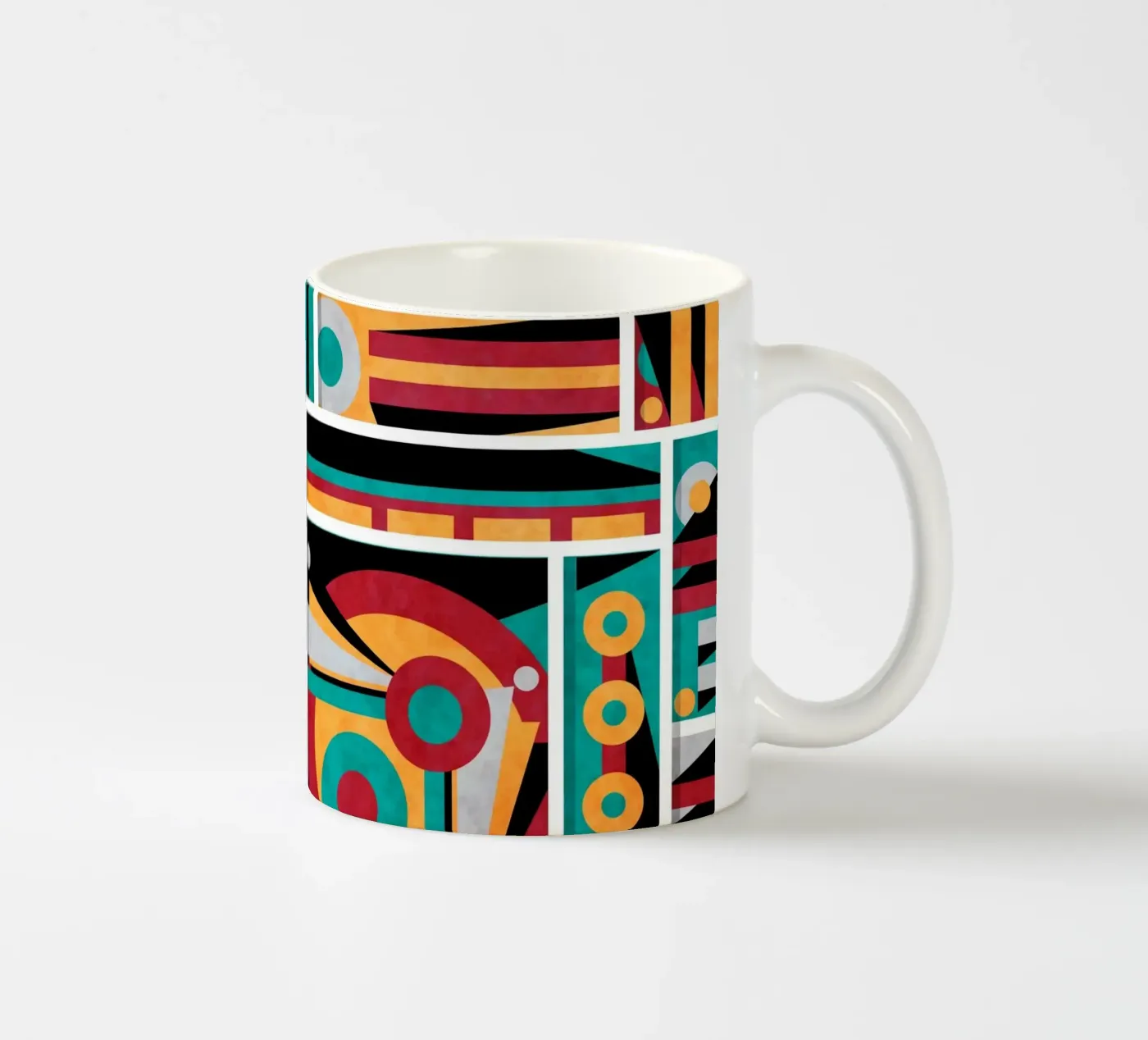 Time ceramic mug by shellybremmer