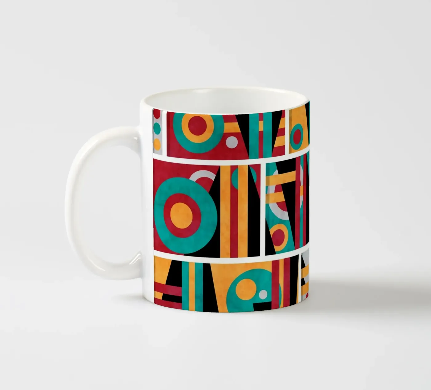 Time ceramic mug by shellybremmer