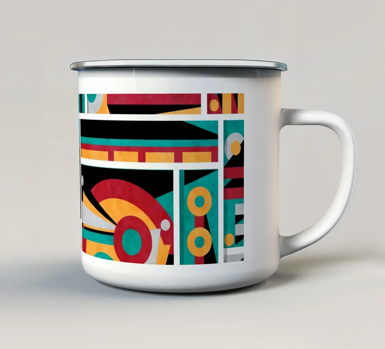 Time tazza in smalto da shellybremmer