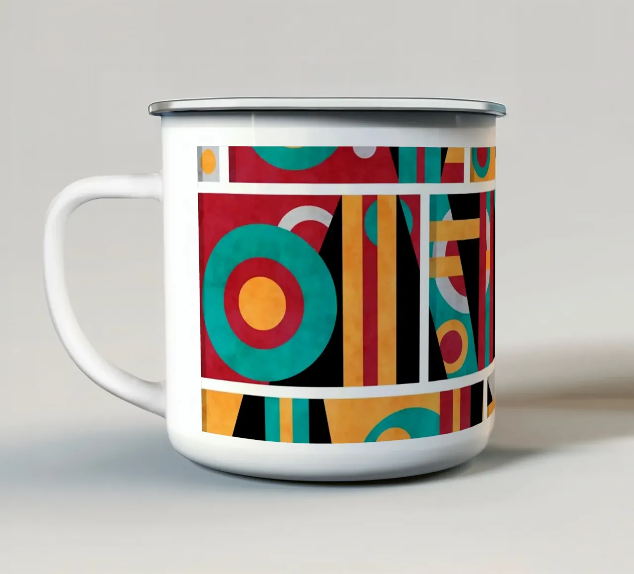 Time tazza in smalto da shellybremmer