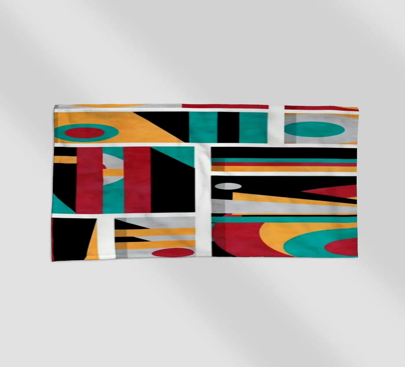 Time beach towel by shellybremmer
