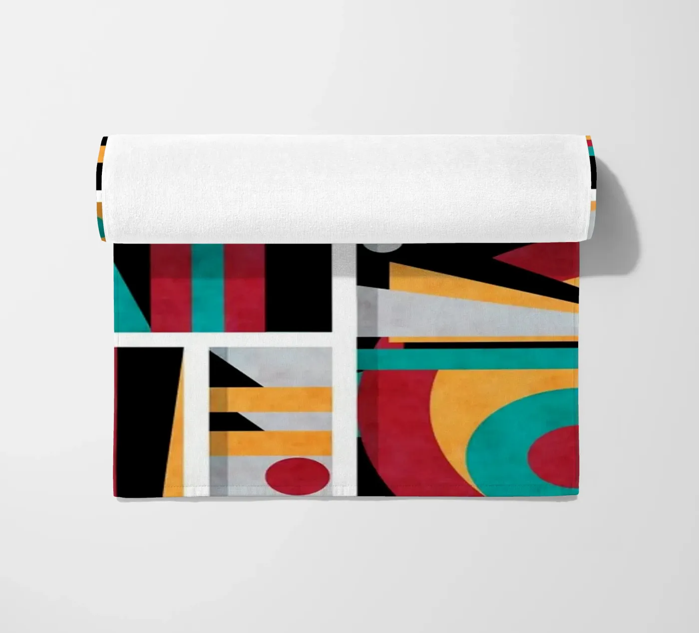 Time beach towel by shellybremmer