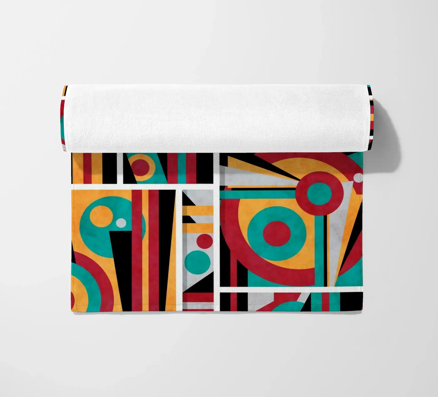 Time beach towel by shellybremmer