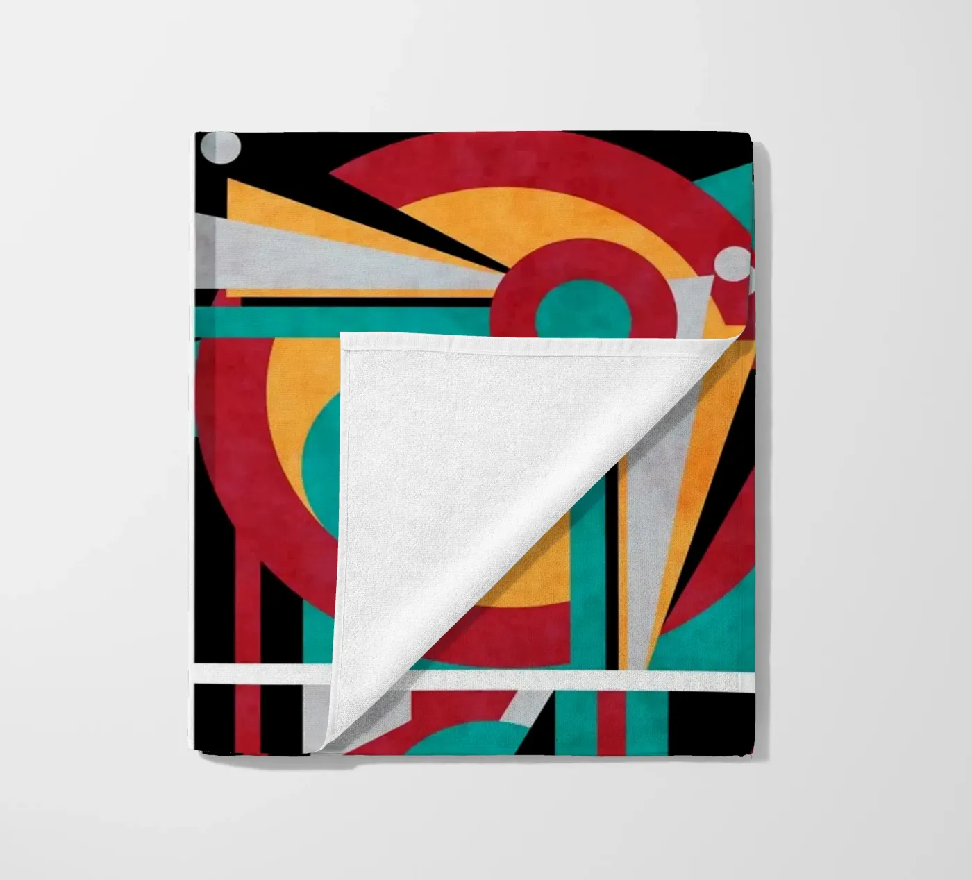 Time beach towel by shellybremmer