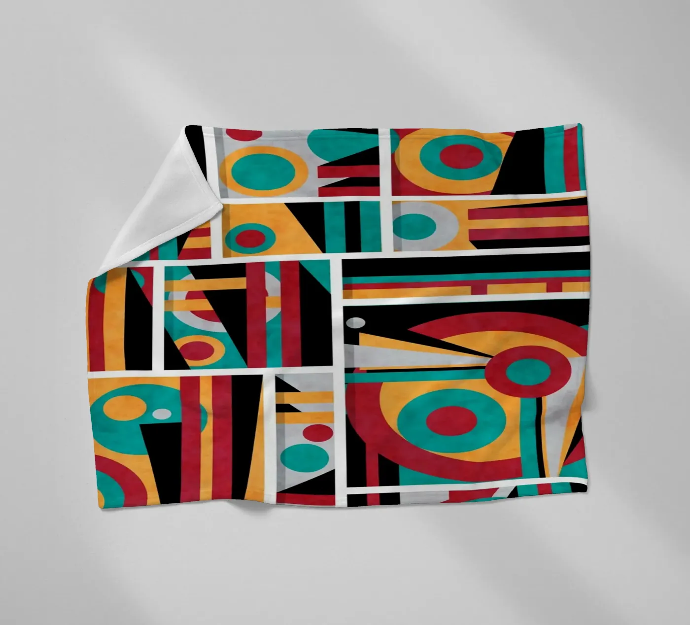 Time fleece blanket by shellybremmer
