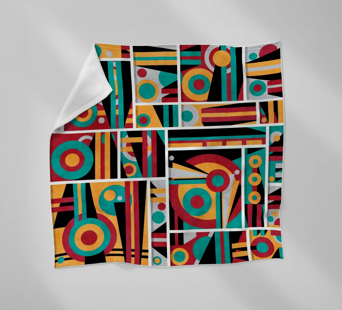 Time fleece blanket by shellybremmer