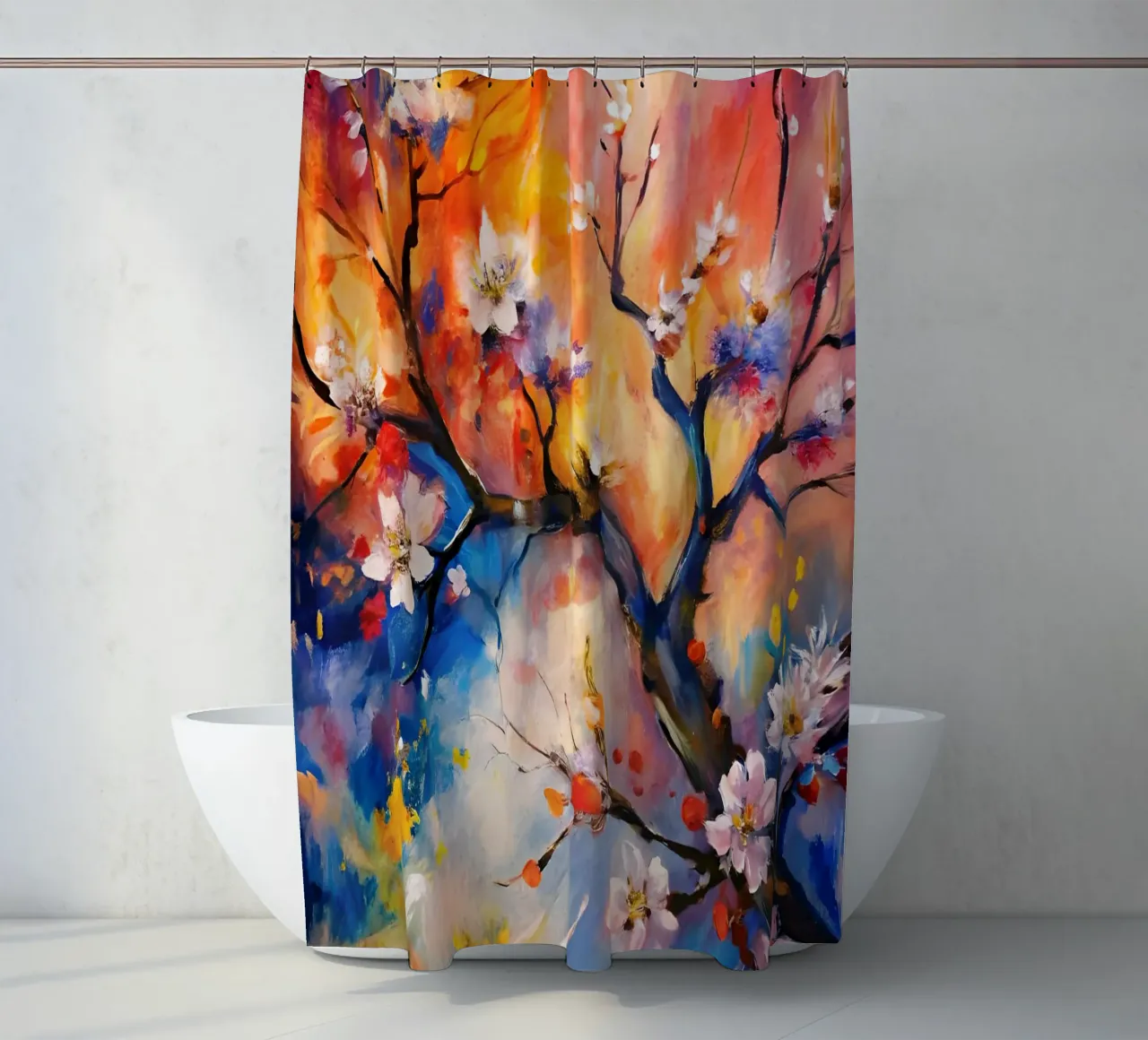 Sogni in fiore tenda da doccia da Artistic-shop
