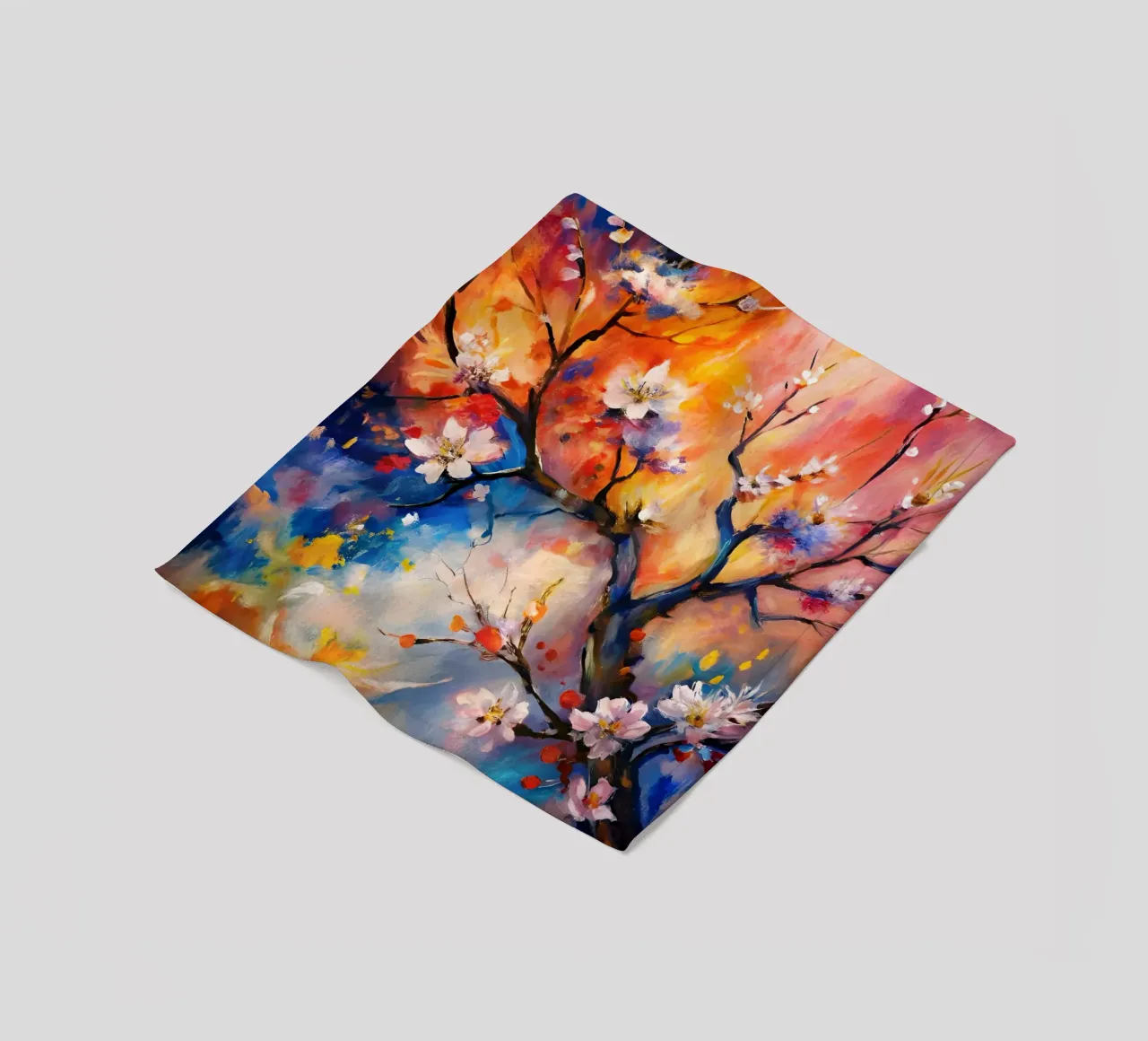 Sogni in fiore coperta in pile da Artistic-shop