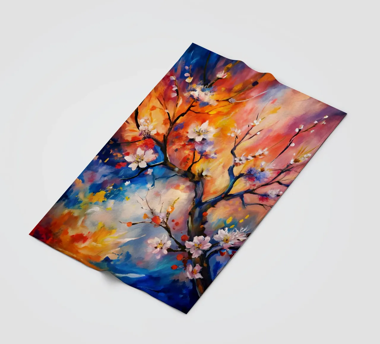 Sogni in fiore coperta in pile da Artistic-shop