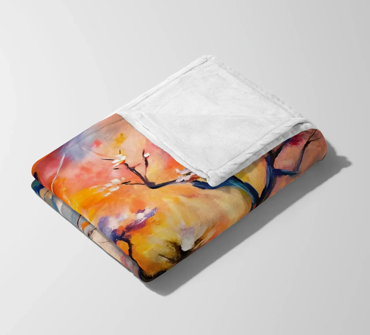 Sogni in fiore coperta in pile da Artistic-shop