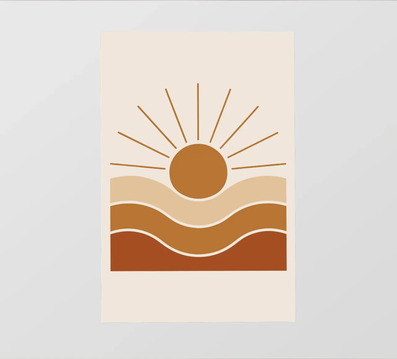 Sunburst telo in pvc da LisaArtes