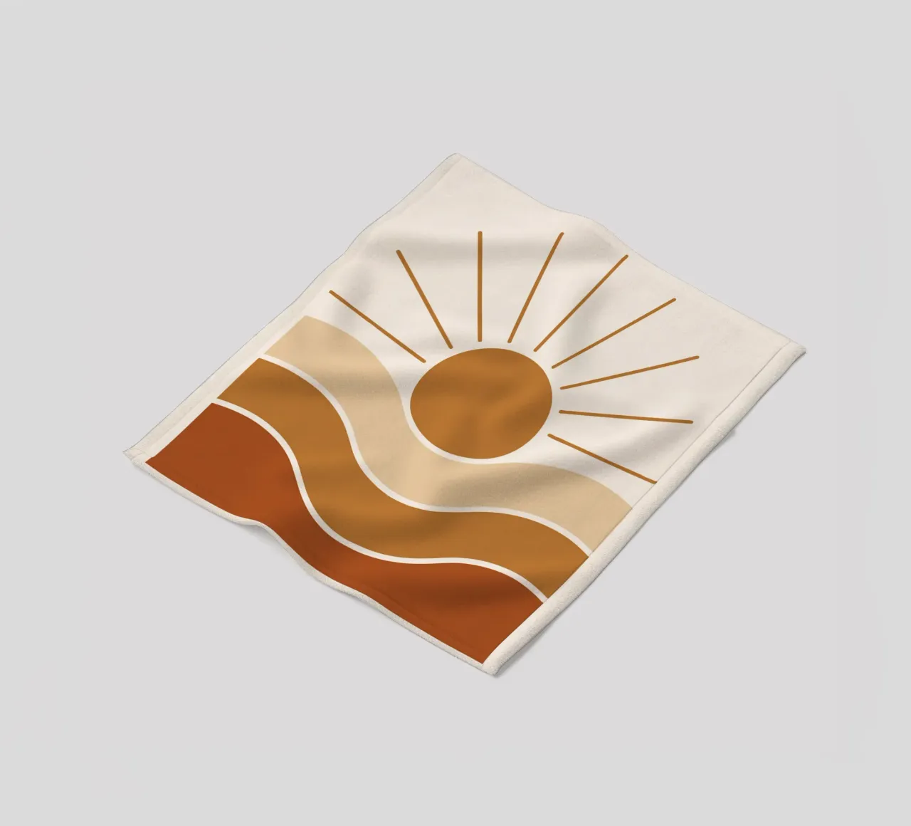 Sunburst coperta in pile da LisaArtes
