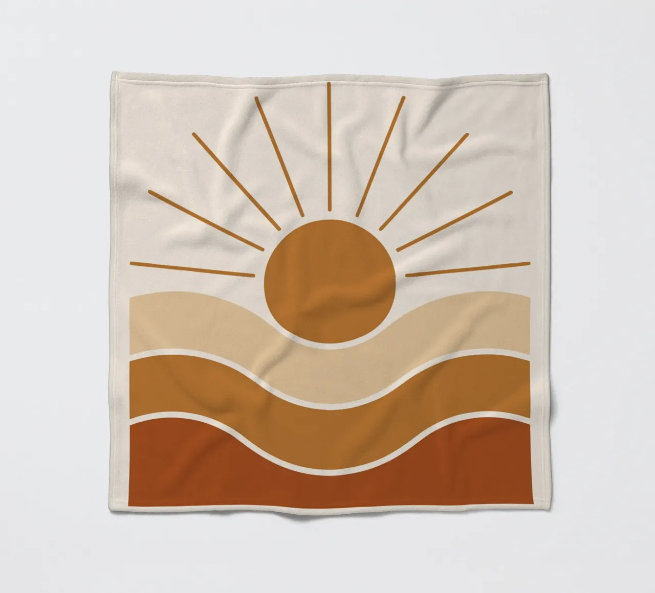 Sunburst coperta in pile da LisaArtes