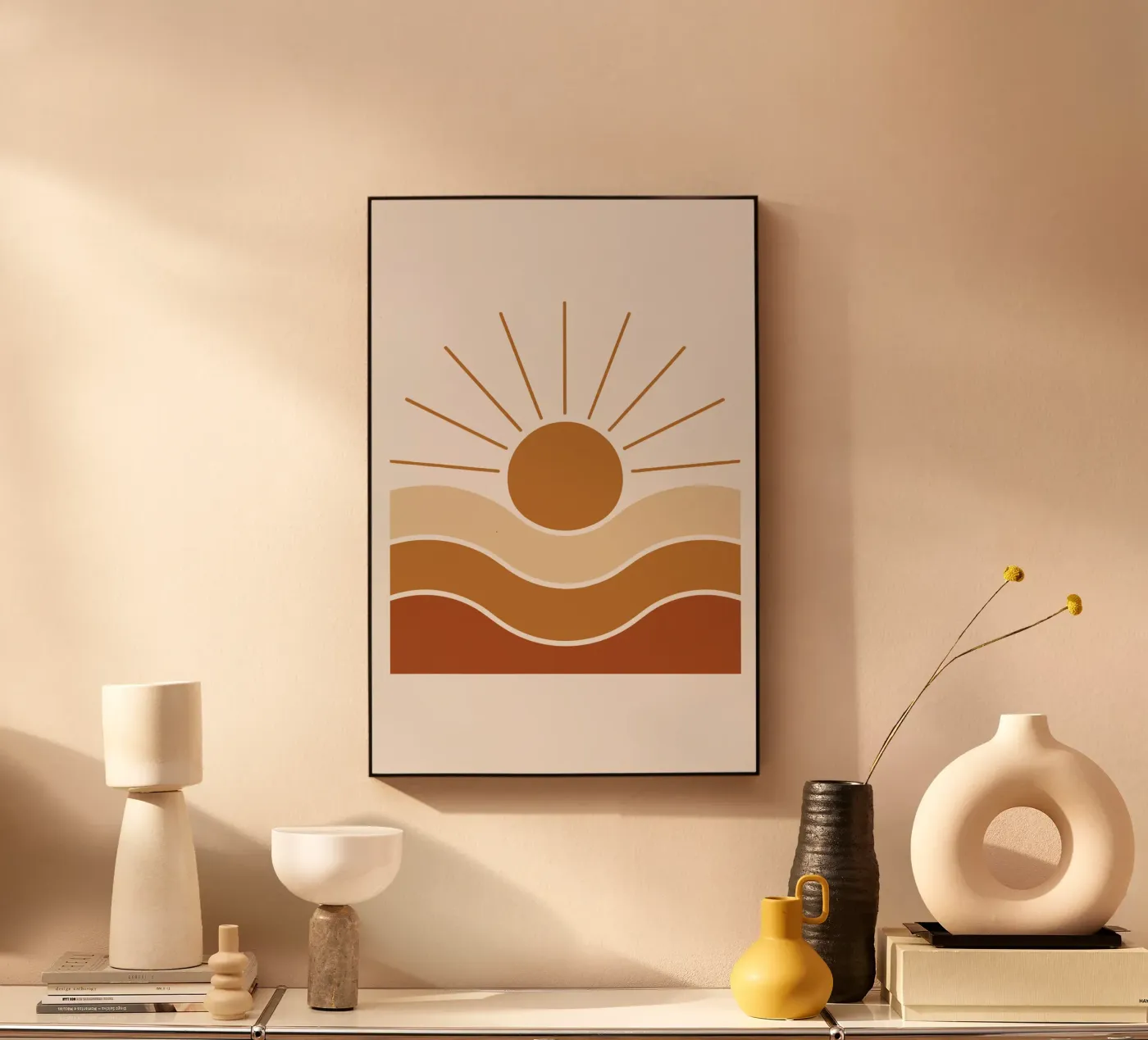 Sunburst Acryl-Glas von LisaArtes